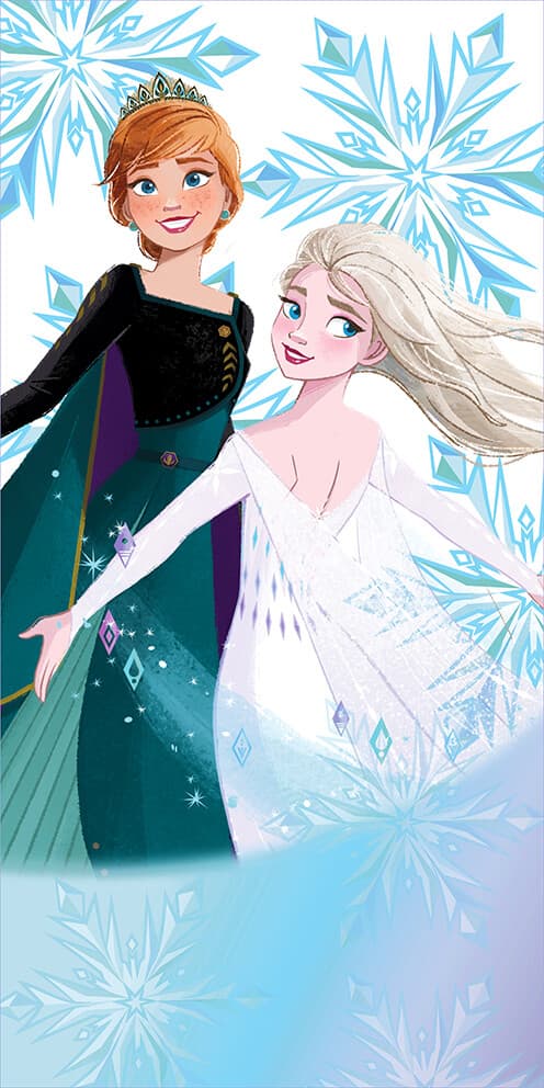 Osuška Ľadové Kráľovstvo, Princezny Anna a Elsa