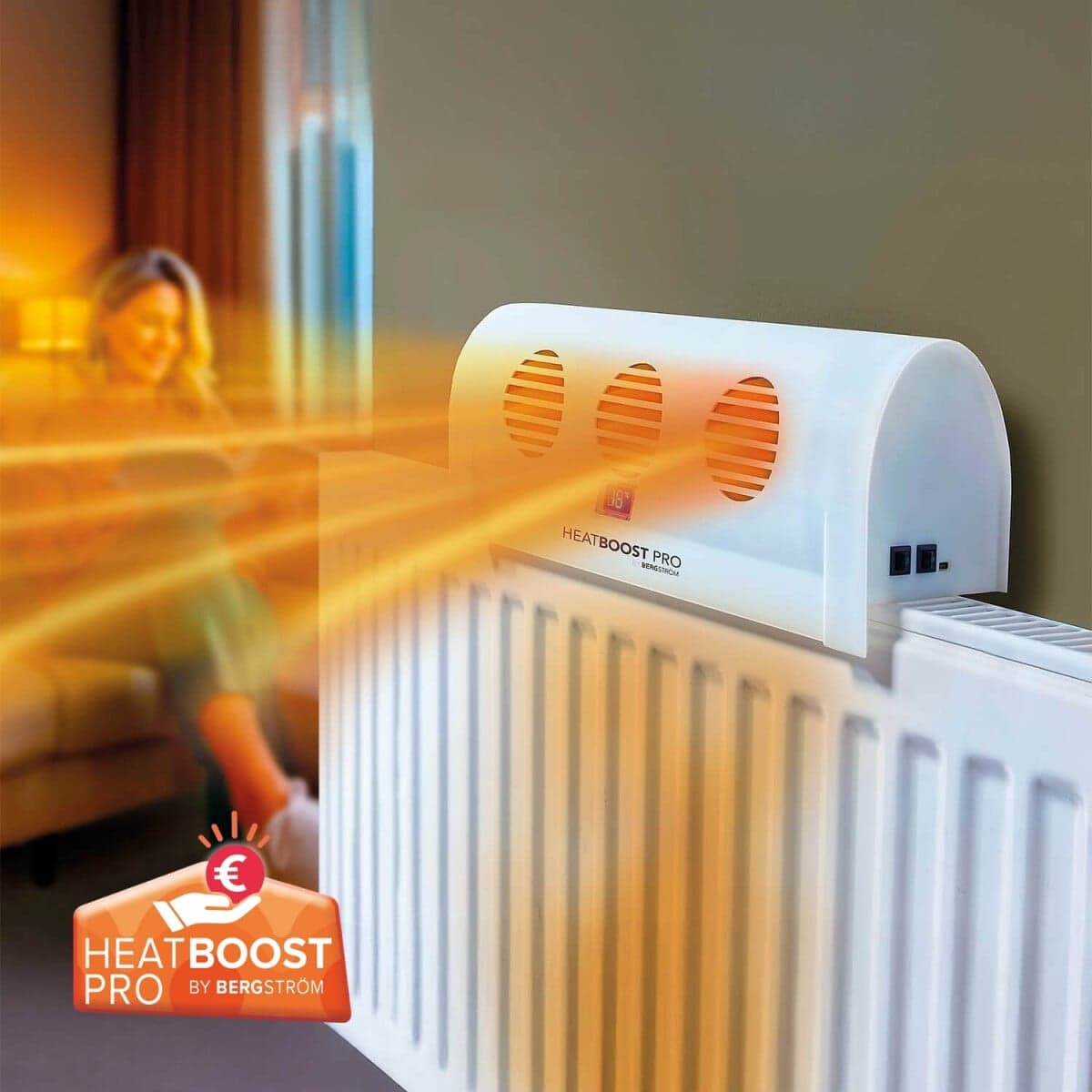 Ventilátor na vykurovacie teleso 1