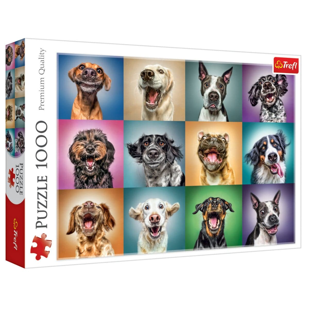 Puzzle 1000 dielikov Vtipné portréty psov