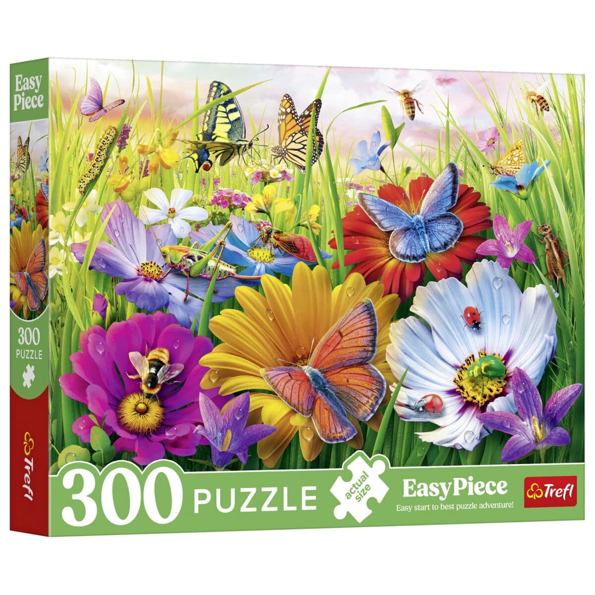 Puzzle 300 dielov Kvetinová lúka