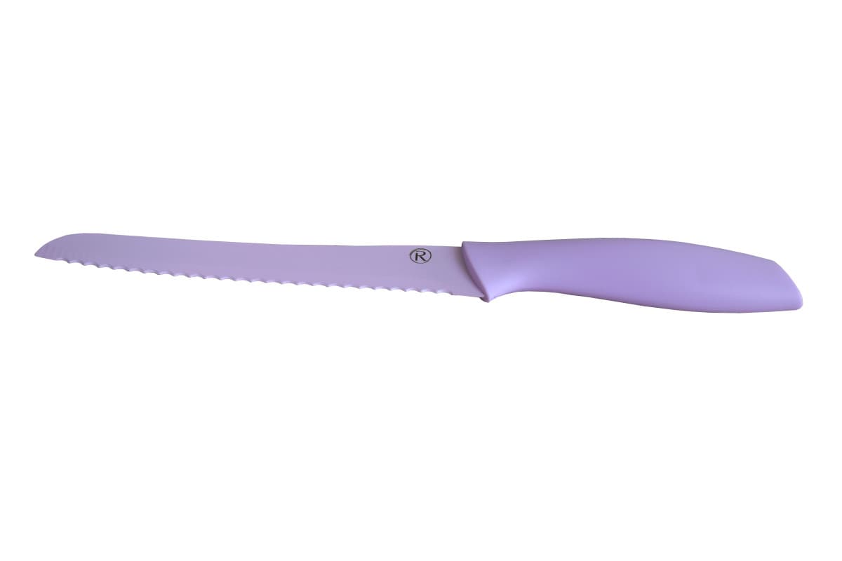 Nôž na pečivo 30cm lila 1