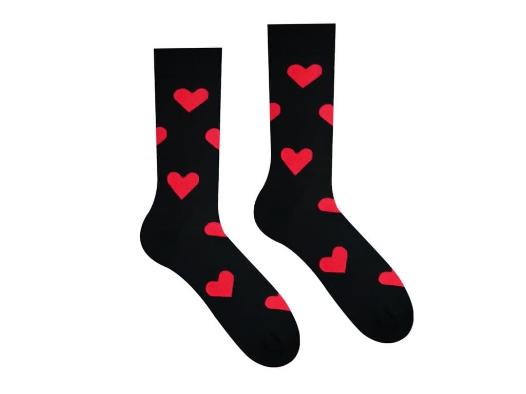 Veselé ponožky Valentín 1