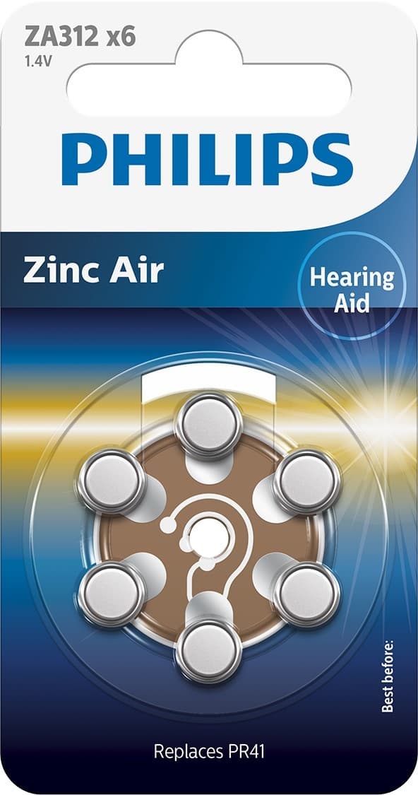 Batérie do naslúchadiel PHILIPS ZA312B6A