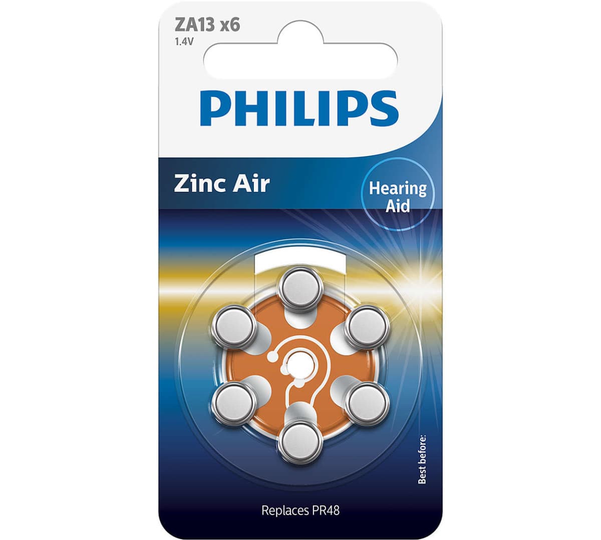 Batérie do naslúchadiel PHILIPS ZA13B6A 1