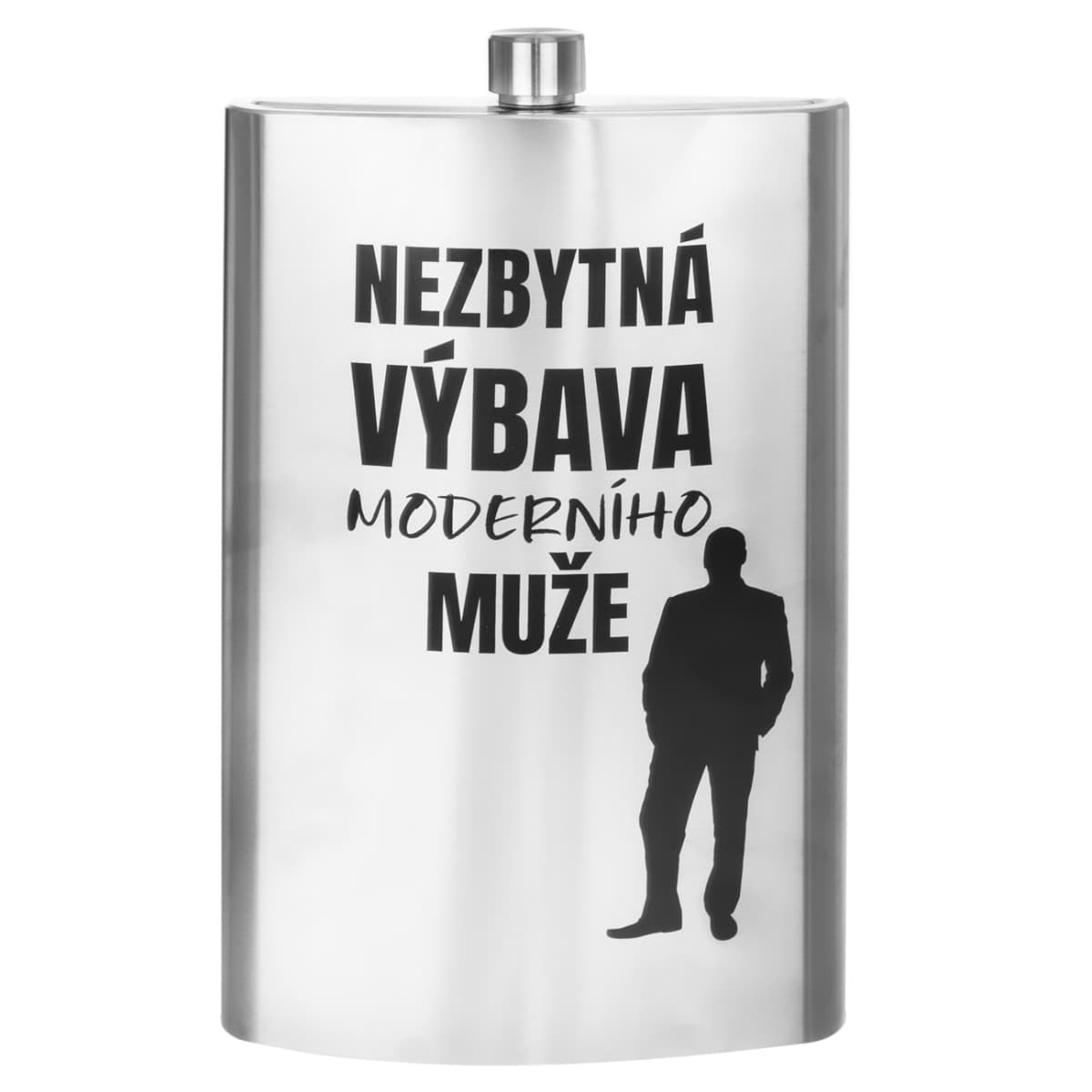 Fľaša vrecková nerez MAXI 1,7 l 1