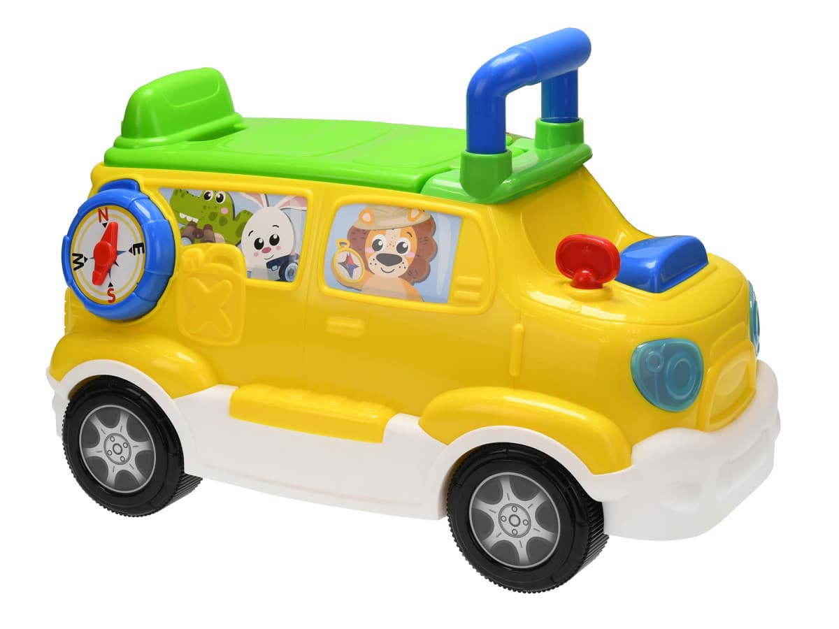 Odrážacie auto s výučbovými funkciami 1