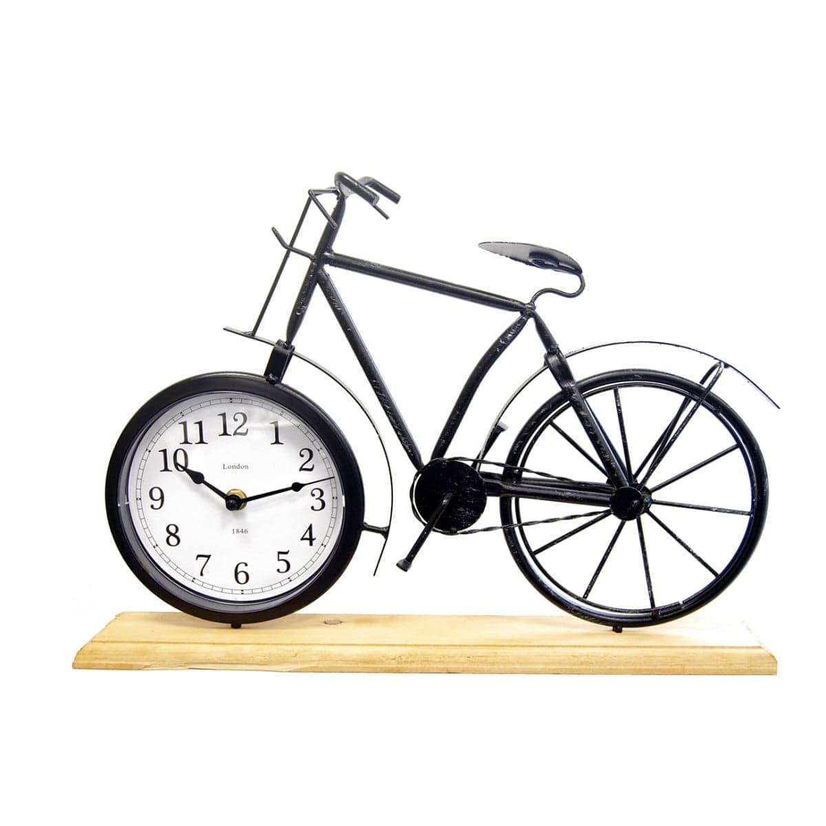 Stolné hodiny bicykel 1