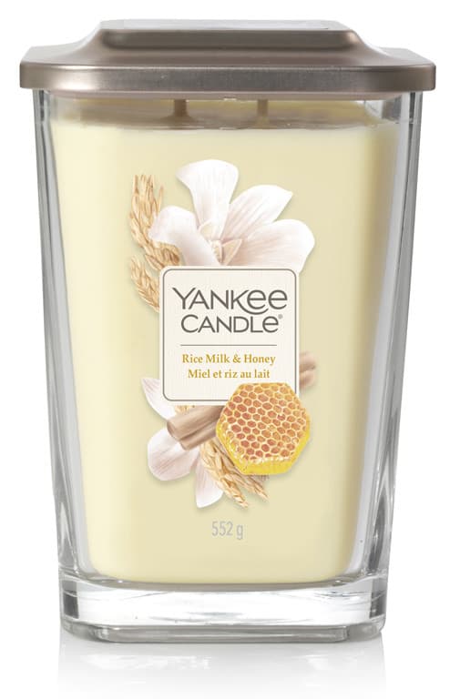 Vonná sviečka Yankee Candle veľká 2 knôty Rice milk and honey 1