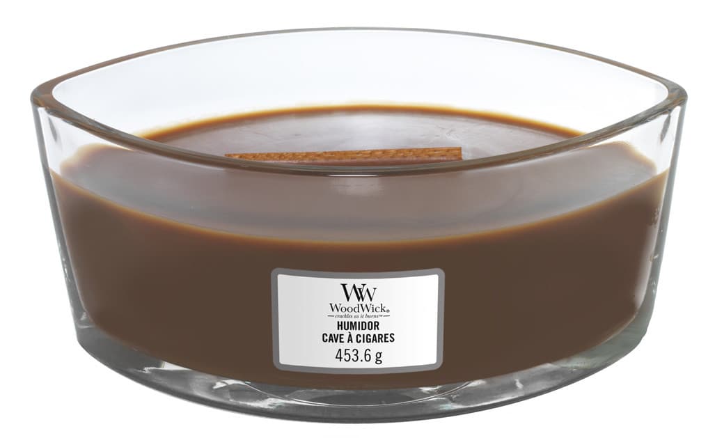 Woodwick sviečka loď Humidor 1