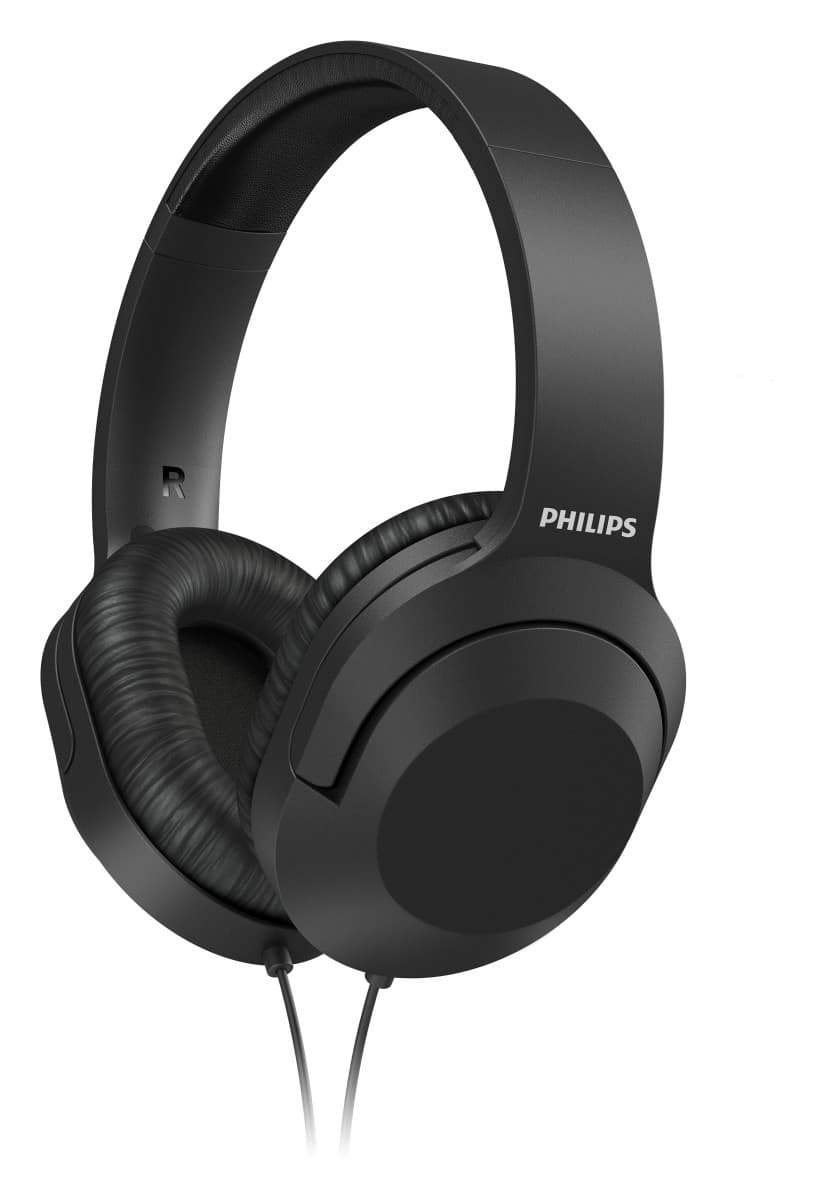 Káblové stereofónne slúchadlá PHILIPS TAH2005BK / 00