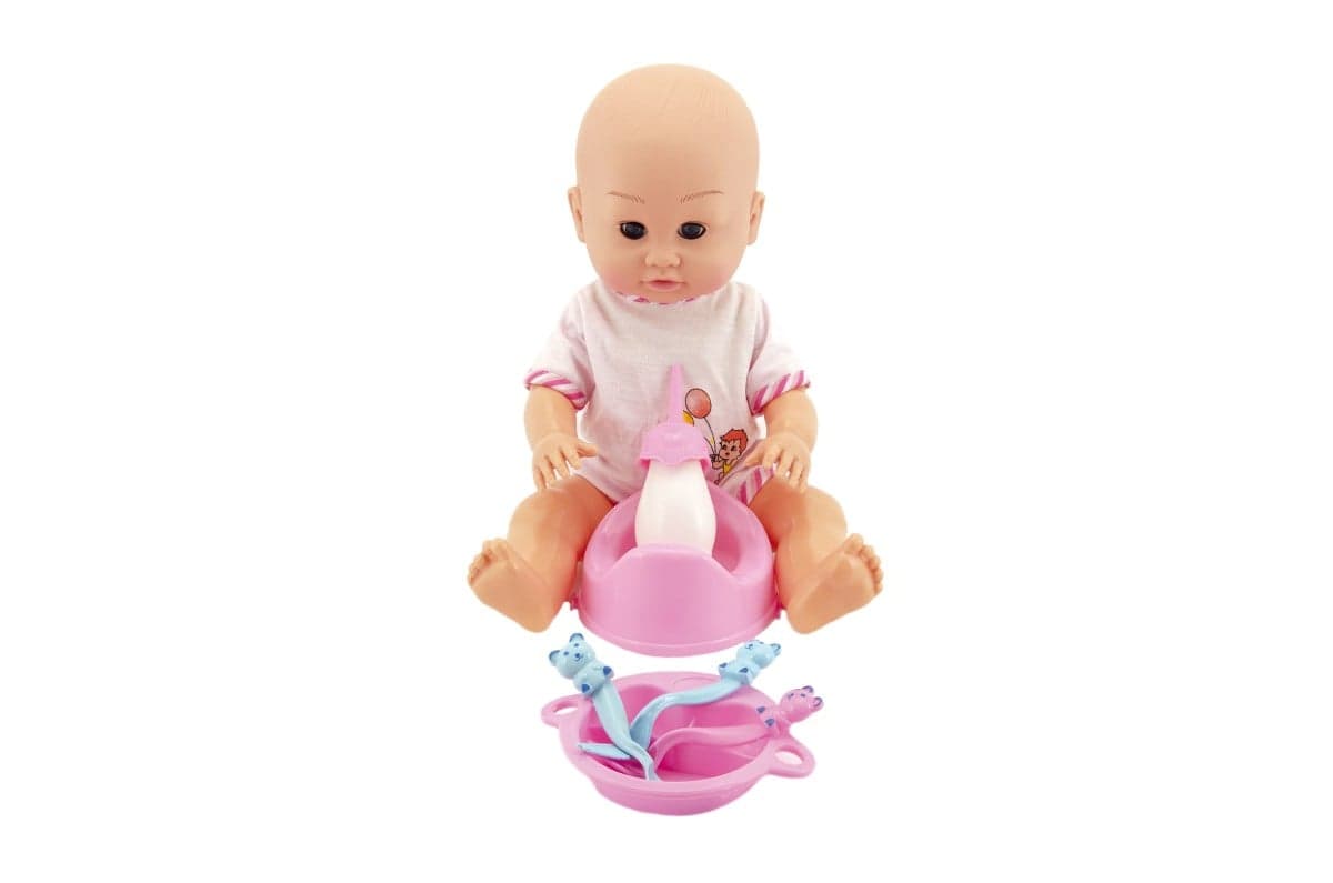 Bábätko cikajúce s doplnkami 30 cm 1