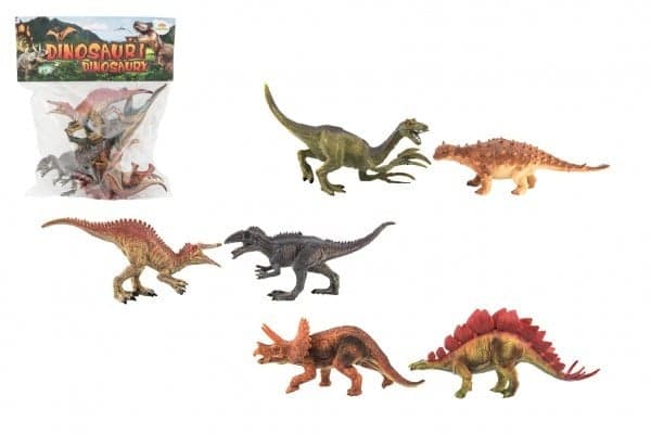 Dinosaurus plast 15 - 16 cm 6 ks 1