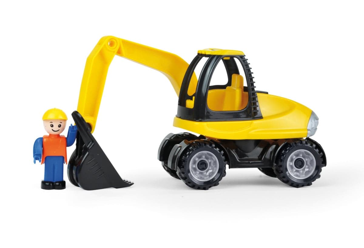 Auto bager plast 25 cm s figúrkou 1