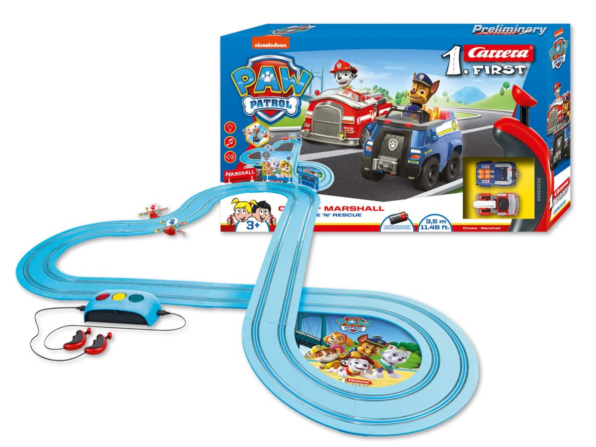 Autodráha Carrera First Labková Patrola 3,5 m + 2 autá 1