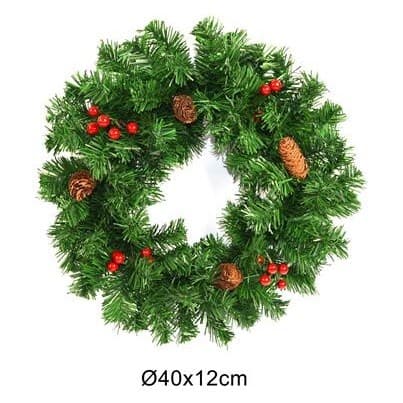 Vianočný věnec 40 cm 1