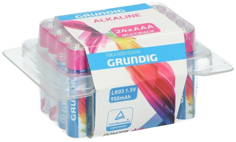 Sada AAA batérií Grundig 24 ks 1