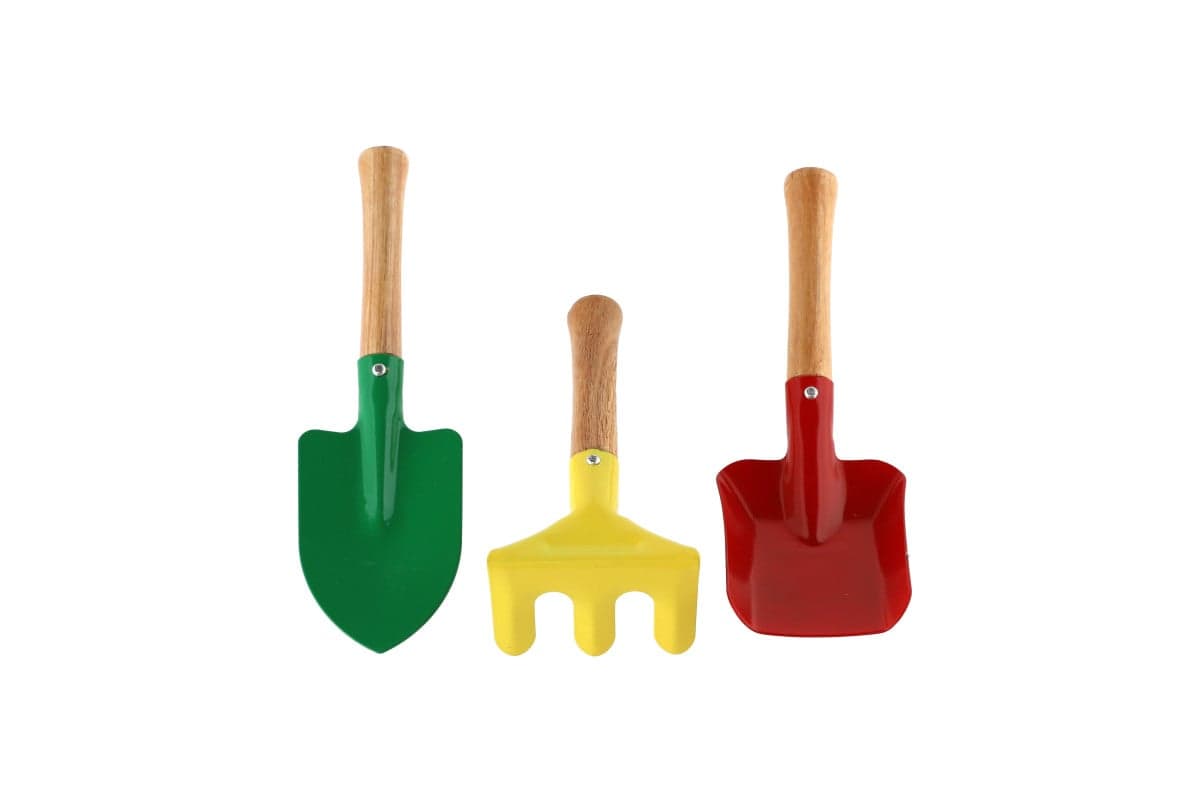 Náradie záhradné detské 3 ks 15 - 21 cm