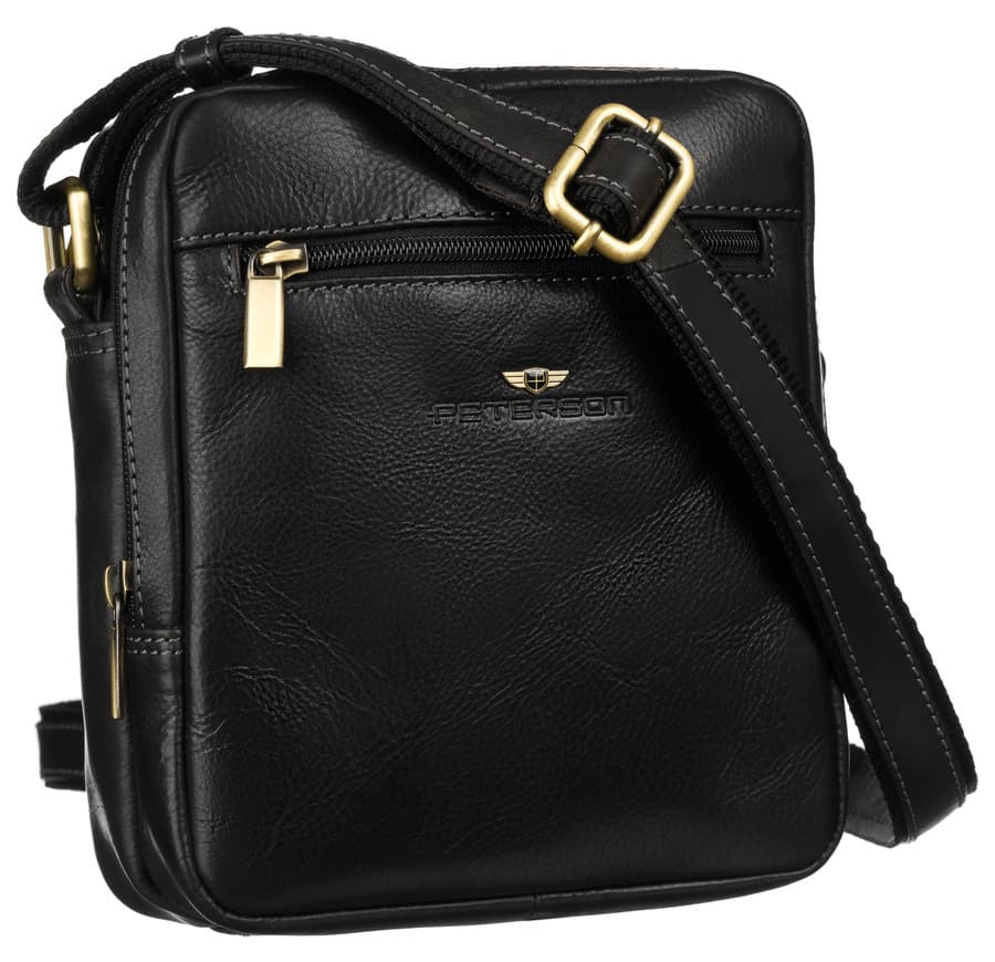Pánska crossbody taška z pravej kože 1