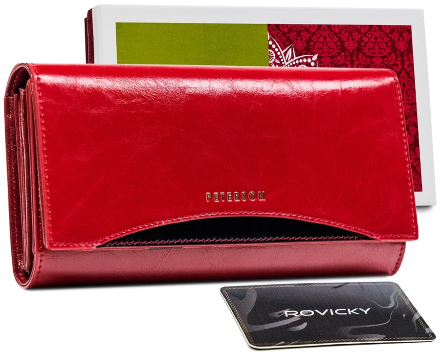 Elegantná peňaženka na karty s RFID ochranou - Peterson 1