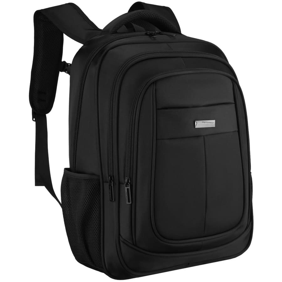 Čierny mestský ruksak na notebook Peterson – 24 l