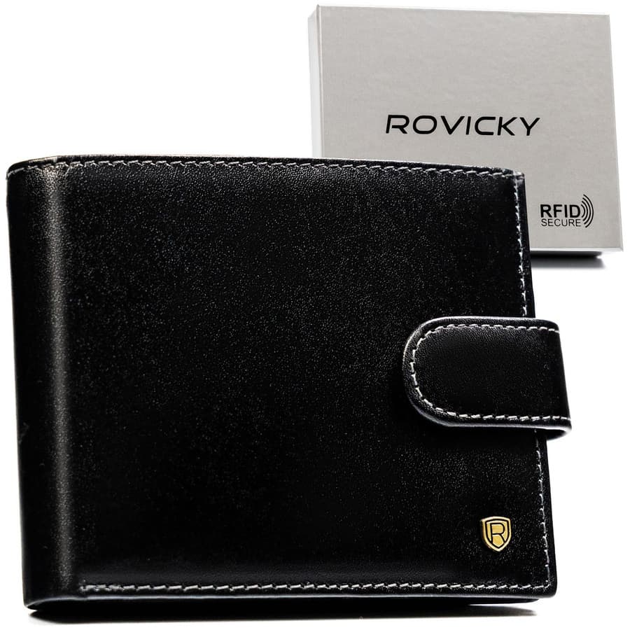 Klasická peňaženka na karty so zapínaním - Rovicky 1