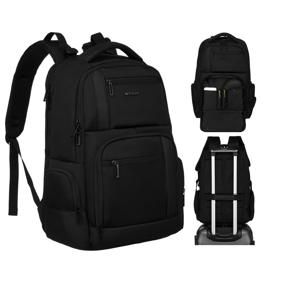 Ergonomický ruksak na laptop do práce a cestovanie – Peterson 1