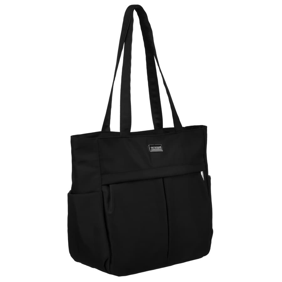 Módna čierna shopper taška A4 – Peterson 1