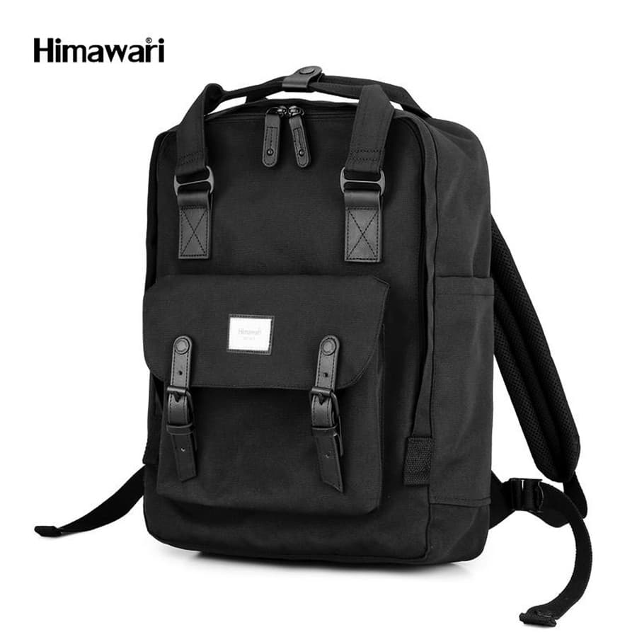 Mestský ruksak na notebook 15" čierny - Himawari