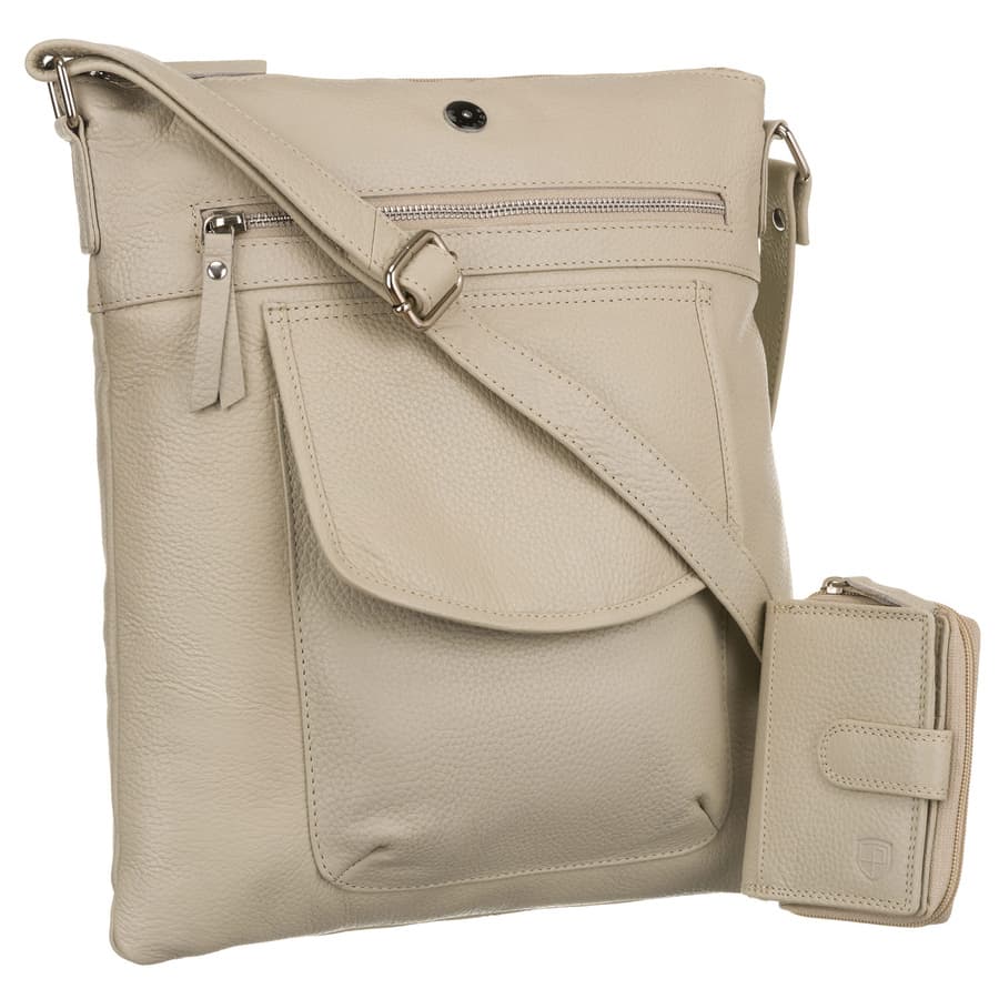 Klasyczna torebka listonoszka crossbody z portfelem - Peterson 1