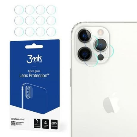 3MK Lens Protect 4x ochranné sklo na kameru iPhone 12 Pro Max 1