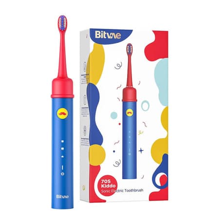 Bitvae K7S detská sonická zubná kefka, modrá 1
