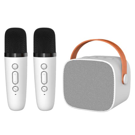 Blavec WS-07 Karaoke Party Bluetooth mikrofón + reproduktor, biely 1