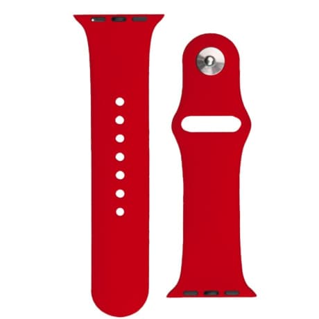 BStrap Silicone remienok na Apple Watch 38/40/41mm, red 1