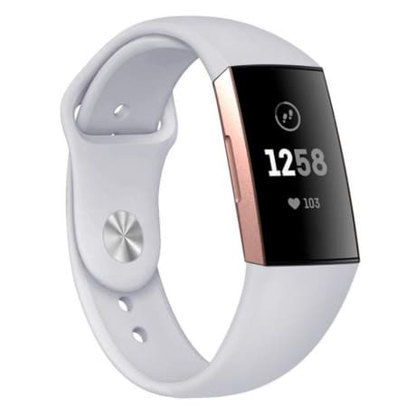 BStrap Silicone (Large) remienok na Fitbit Charge 3 / 4, gray (SFI007C09) 1