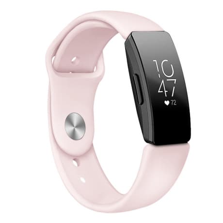 BStrap Silicone (Large) remienok na Fitbit Inspire, sand pink (SFI009C10) 1