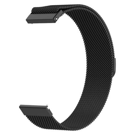 BStrap Milanese remienok na Garmin Vivoactive 4, black (SSG010C0106) 1