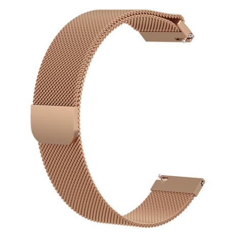 BStrap Milanese remienok na Garmin Vivoactive 4, rose gold (SSG010C0406)