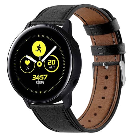 BStrap Leather Italy remienok na Xiaomi Amazfit GTR Mini, black 1