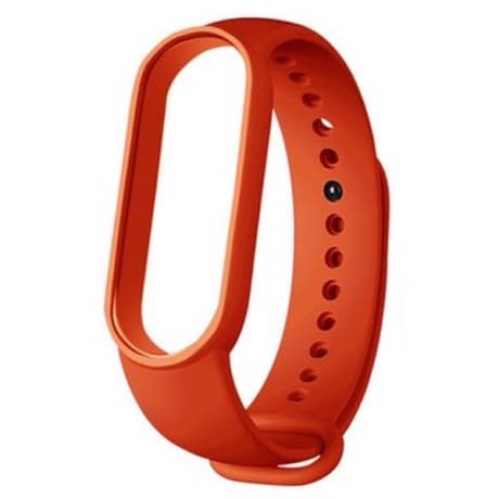 BStrap Silicone remienok na Xiaomi Mi Band 5/6/7, orange (SXI011C04) 1