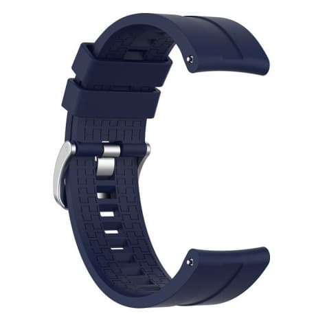 BStrap Silicone Cube remienok na Huawei Watch GT 42mm, dark blue (SHU004C04) 1