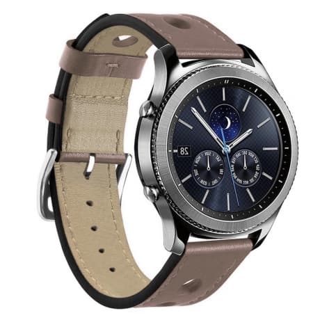 BStrap Leather Italy remienok na Garmin Venu 2, khaki brown (SSG009C0510) 1