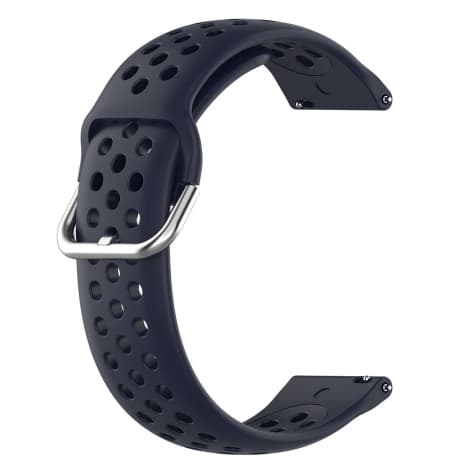 BStrap Silicone Dots remienok na Garmin Vivoactive 5, navy blue 1