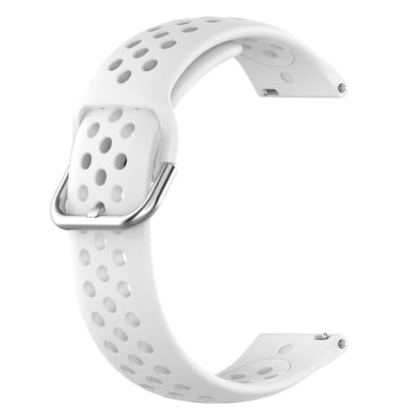 BStrap Silicone Dots remienok na Xiaomi Watch S1 Active, white (SSG013C1013) 1