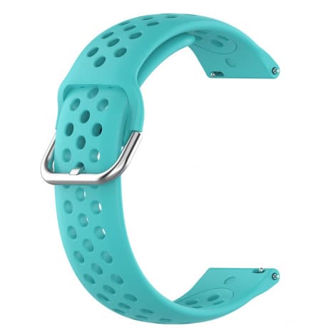 BStrap Silicone Dots remienok na Garmin Vivoactive 4, teal (SSG013C1606) 1