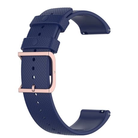 BStrap Silicone Rain remienok na Xiaomi Amazfit GTR Mini, dark blue 1