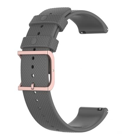 BStrap Silicone Rain remienok na Samsung Galaxy Watch 3 45mm, dark gray (SSG014C19)