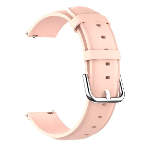 BStrap Leather Lux remienok na Garmin Vivoactive 5, sand pink 1
