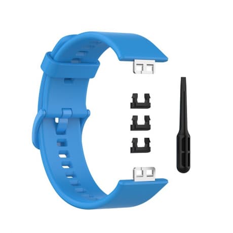 BStrap Silicone remienok na Huawei Watch Fit, blue (SHU005C09) 1