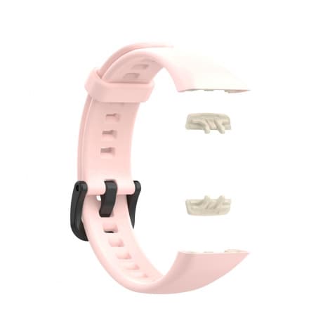 BStrap Silicone remienok na Honor Band 6 / Huawei Band 6, sand pink (SHO003C04) 1