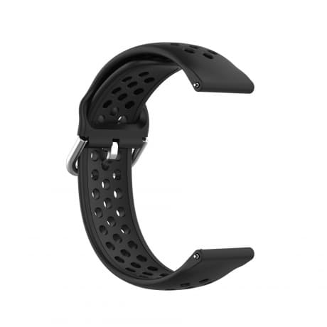 BStrap Silicone Dots remienok na Garmin Vivoactive 4s, black (SGA007C01) 1